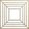 Ekena Millwork Raven Wood Fretwork Pierced Ceiling Medallion, Birch, 38"OD x 14"ID x 3/8"T CMWP38X38X0375RABI - alternate 1